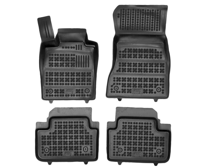 AZUGA Hohe Gummi Fussmatten passend für BMW 5er G60 Limousine/i5 ab 10/2023/G61 Touring ab 5/2024/i5