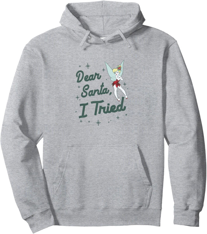 Disney Weihnachten Peter Pan Tinker Bell Dear Santa I Tried Pullover Hoodie