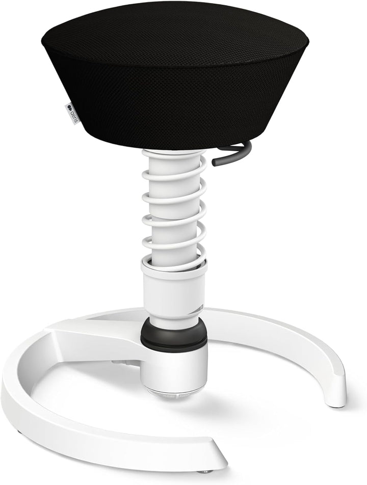 aeris Swopper Air – Ergonomischer Hocker mit extra weicher Polsterung – Bürohocker höhenverstellbar