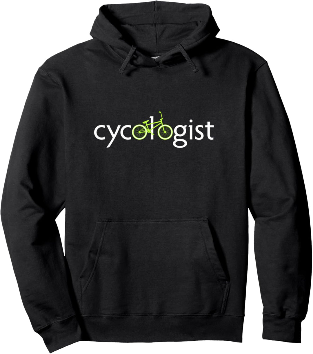 Funny Cycling Bike Cyclist Cycologist Pun For Men Women Boys Pullover Hoodie