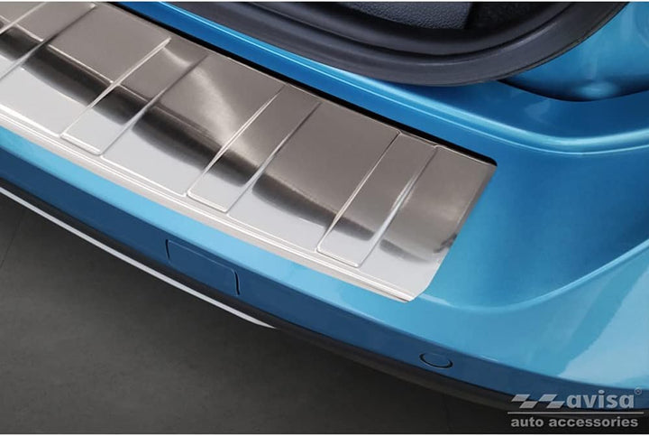 Avisa Edelstahl Heckstossstangenschutz kompatibel mit Ford Tourneo Connect III 2022- 'Ribs'