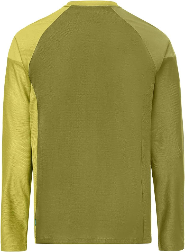 VAUDE T-Shirt Men's Moab LS T-Shirt VI XXL Dark Leaf, XXL Dark Leaf