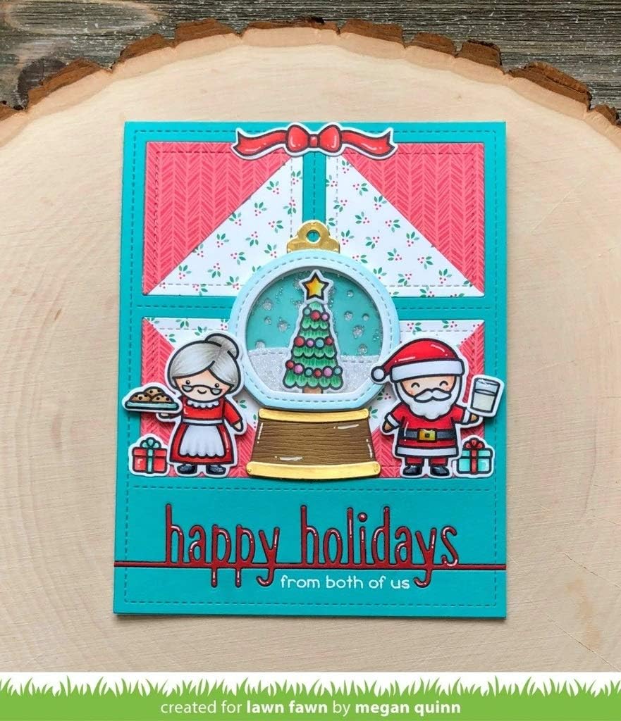Lawn Fawn, Clear Stamp, ho-ho-Holidays Stamps only, Stamps only