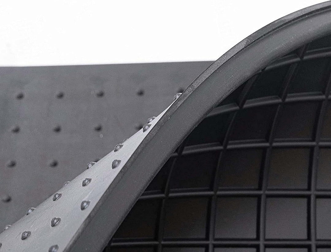 PETEX 68510 Gummimatten für passend für T5 ab 37742 / T6 ab 42156 Führerhaus 2-Sitzer Fussmatten sch