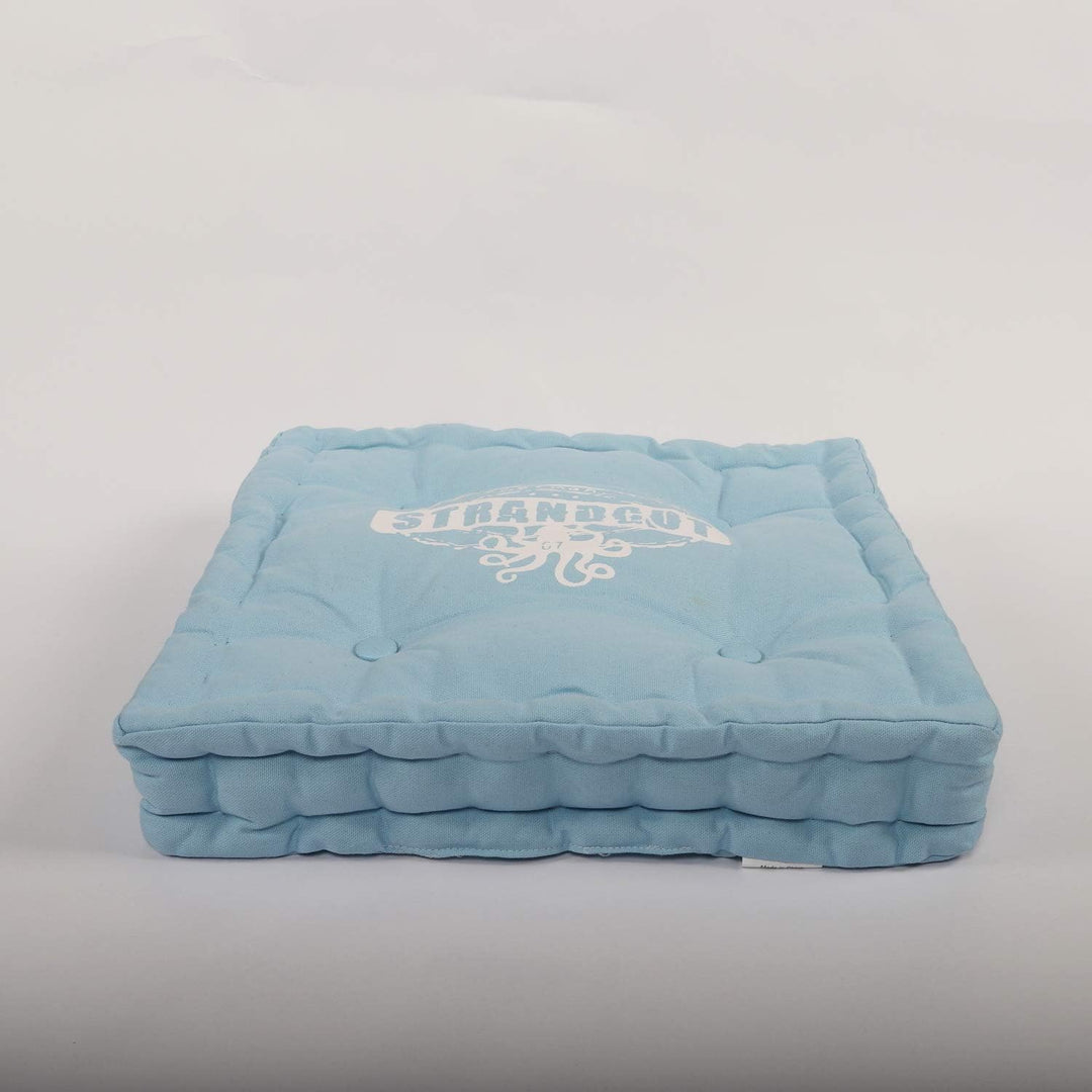 Strandgut07 Sitzkissen, 40 x 40 cm, Hellblau 40 x 40 cm Hellblau, 40 x 40 cm Hellblau