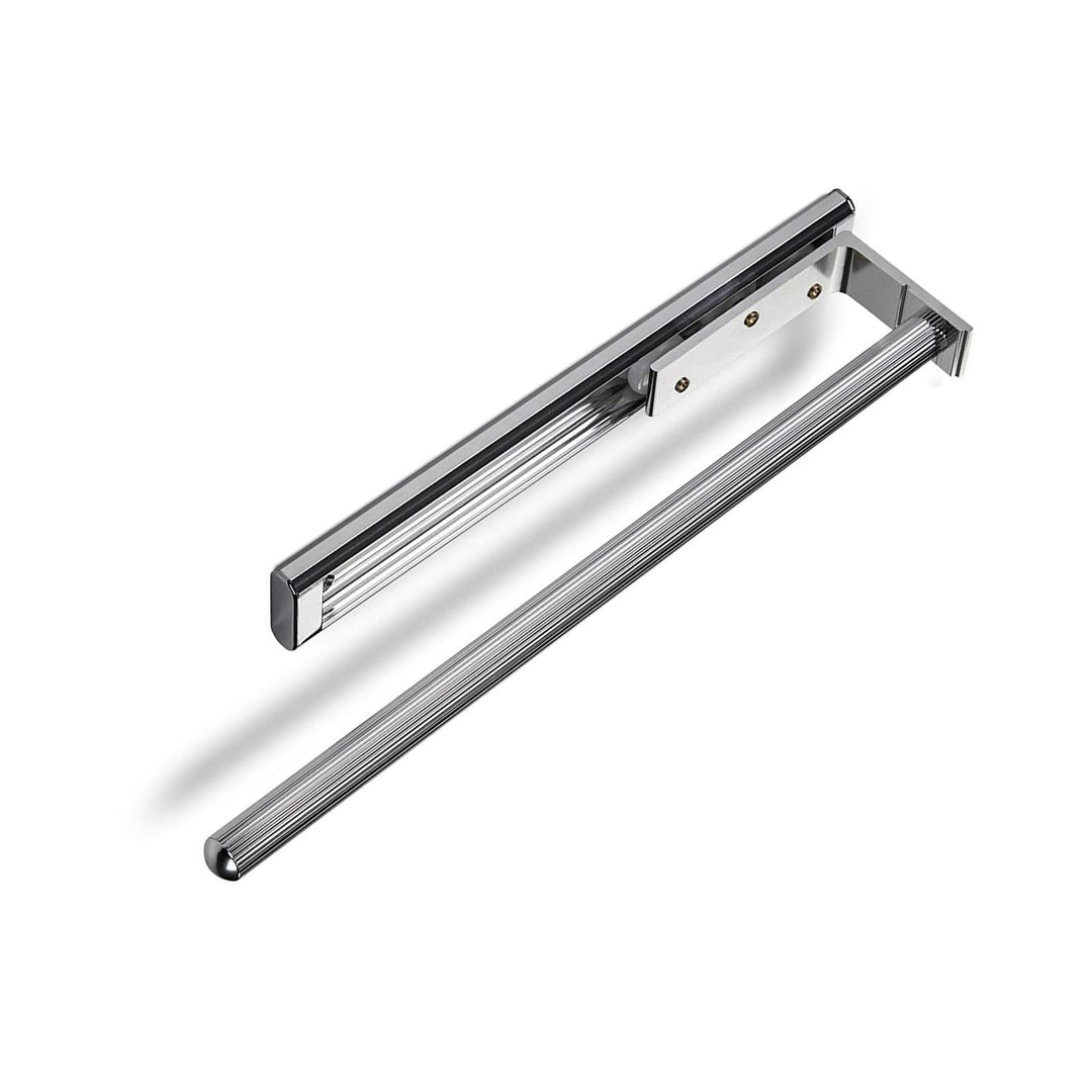 SOTECH 2 Stück ausziehbare Handtuchhalter TED 1-armig chrom poliert (Aluminium, 325-487 mm) Teleskop