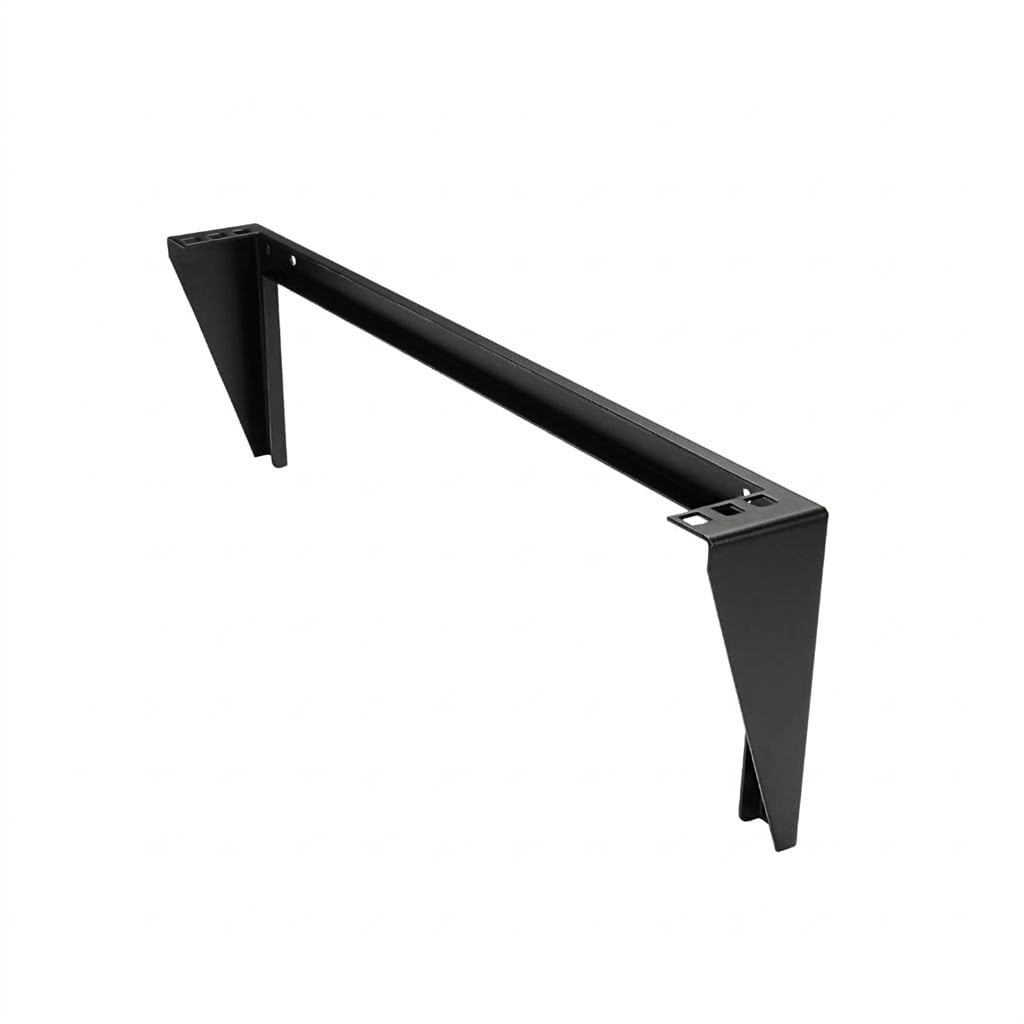 Infitronic - 19 Zoll Wandhalterung 1HE & Untertischhalterung Vertikal – Robuster Stahl Rack Halter f
