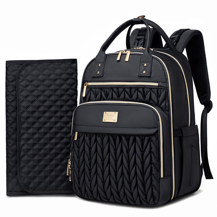 Wickeltaschen-Rucksack, stilvolle Baby-Wickeltasche, wasserdichter Reise-Wickelrucksack mit Wickelun