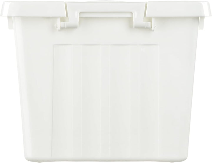 Cetomo,15L,6er-Pack, Aufbewahrungsbox mit deckel,Aufbewahrungsboxen, mit Clips, stapelbar, Wohnzimme
