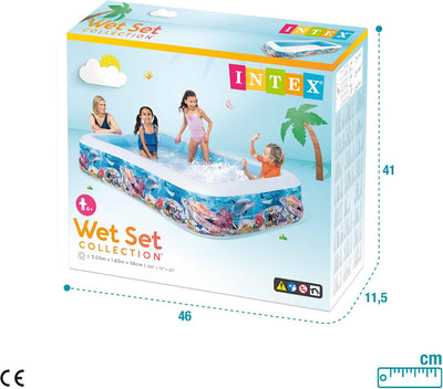 Intex Sealife Swim Center Pool - Kinder Aufstellpool - Planschbecken - 305 x 183 x 56 cm - Für 6+ Ja