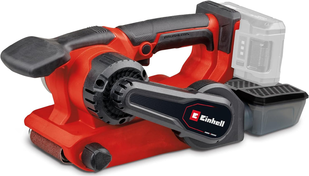 Einhell Professional Akku-Bandschleifer TP-BS 18/457 Li BL-Solo Power X-Change (18 V, Li-Ion, Brushl
