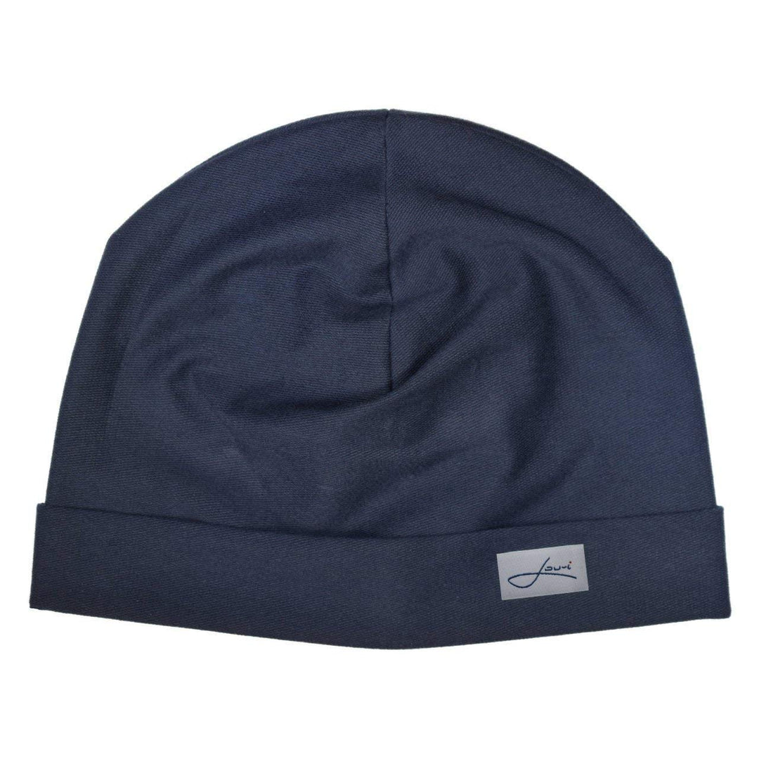 Baumwollmütze blau Made in Germany - Unisex Beanie - Sehr leichte & bequeme Sommermütze