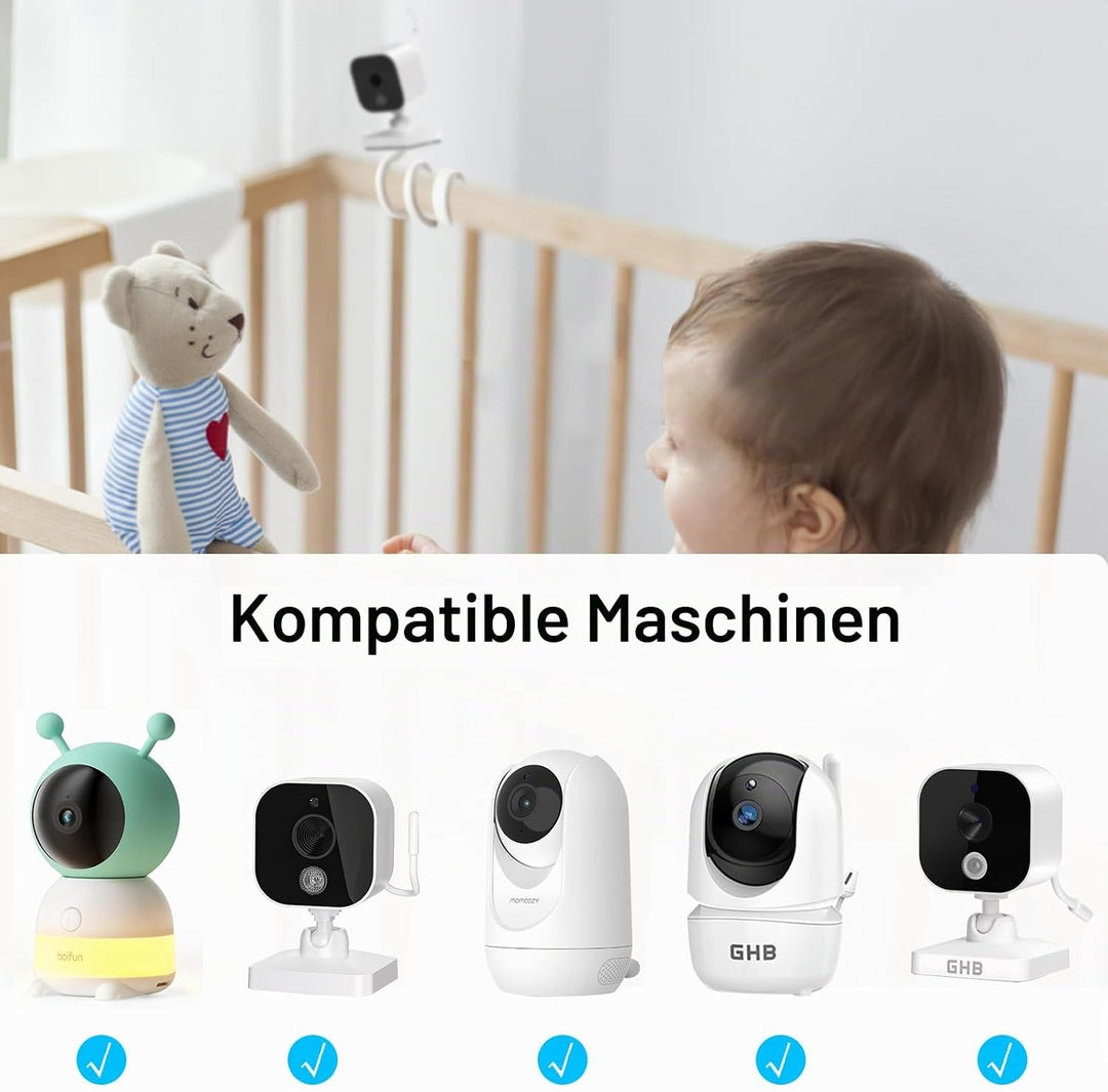 Universal Halterung für GHB Babyphone ABM700/SM50B, Baby Kamera Halter für momcozy Video Baby Monito