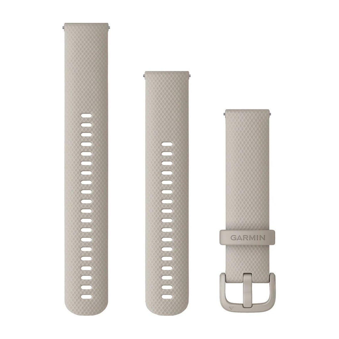 Garmin Schnellwechsel-Armband, 20mm, Silikon, Grau, passend für venu Serie (ausser S-Modelle), Forer