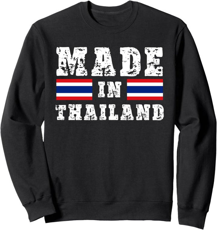 Hergestellt in Thailand | Thailand | Flagge Thailand Sweatshirt