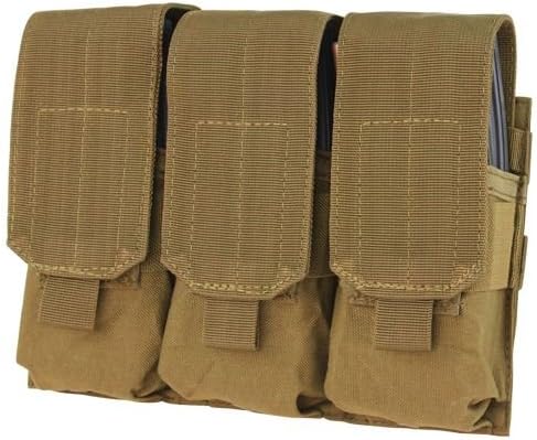 Condor Triple M4 Mag Pouch Coyote Brown, Coyote Brown