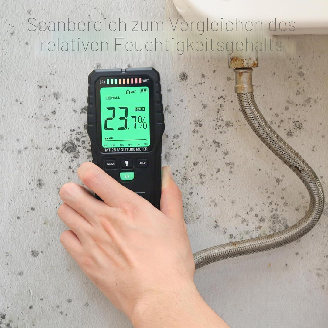 Feuchtigkeitsmessgerät Feuchtigkeitsmesser Detector Feuchtigkeitsdetektor Detector Feuchtigkeitsdete