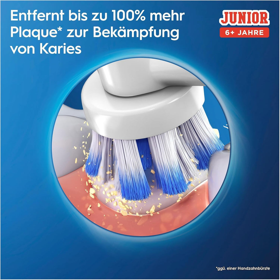 Oral-B Junior Star Wars Elektrische Zahnbürste/Electric Toothbrush für Kinder ab 6 Jahren, 2 Aufstec