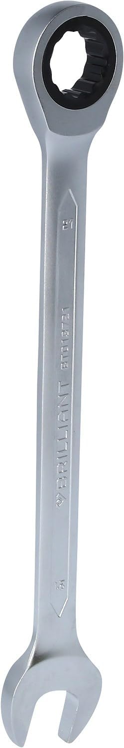 BRILLIANT TOOLS BT013721 Ratschenringschlüssel, 21 mm [Powered by KS TOOLS] 21 mm einzeln, 21 mm ein