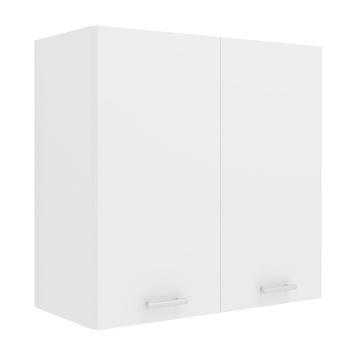 VCM Küchenschrank Breite 60 cm Holztür Hängeschrank Küche Küchenmöbel Esilo Weiss, Weiss