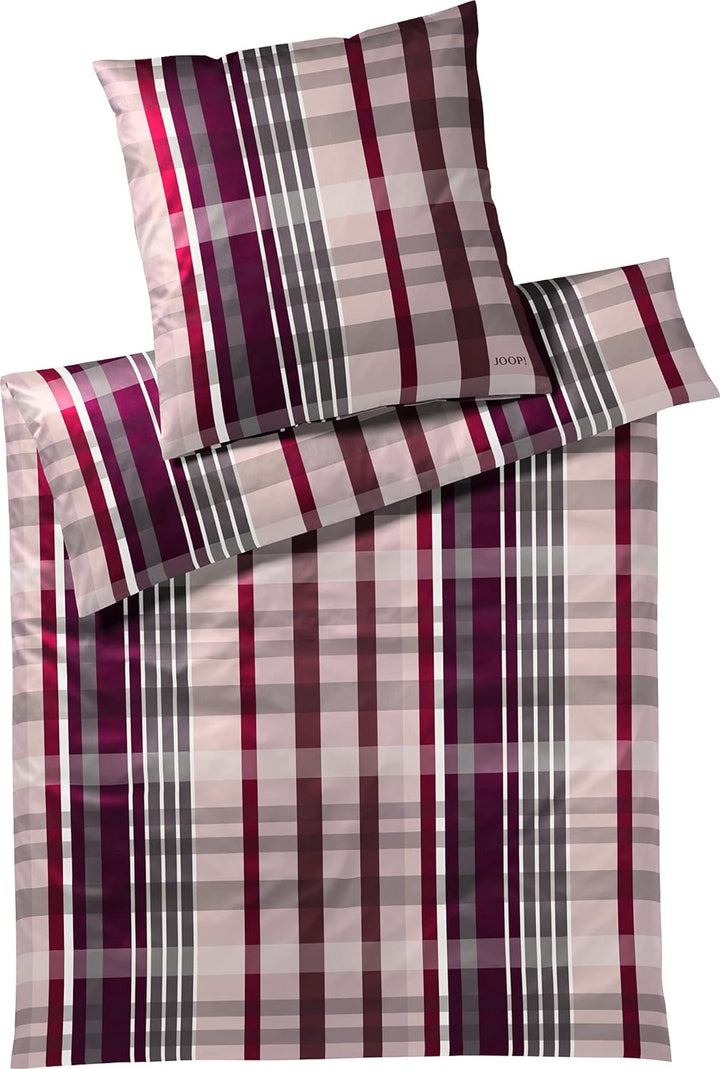 JOOP! Bettwäsche Checks 4098 | 1 Rose - 135 x 200