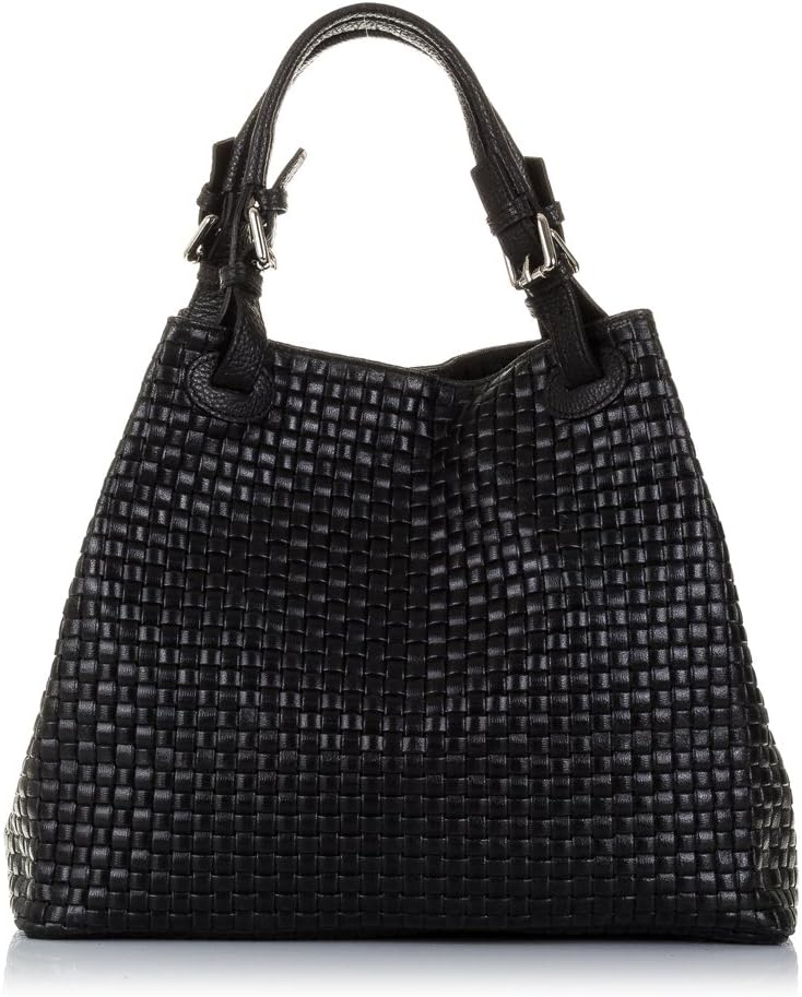 FIRENZE ARTEGIANI. Emanuela Damen-Tasche, echtes Leder, mit Schlangengravur, für Damen, hergestellt