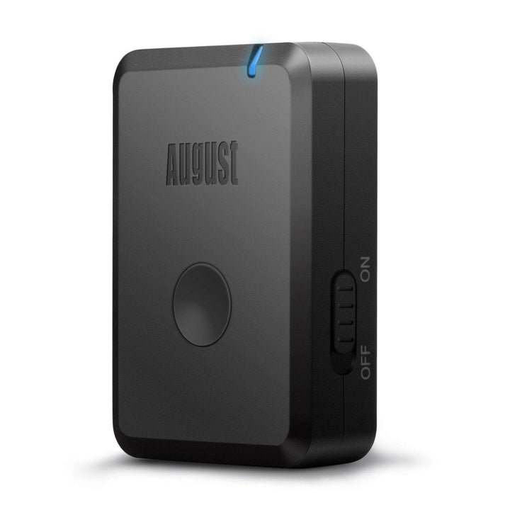 August MR250B - Bluetooth Audio aptX Low Latency Transmitter mit Akku - Audio Sender mit aptX LL für