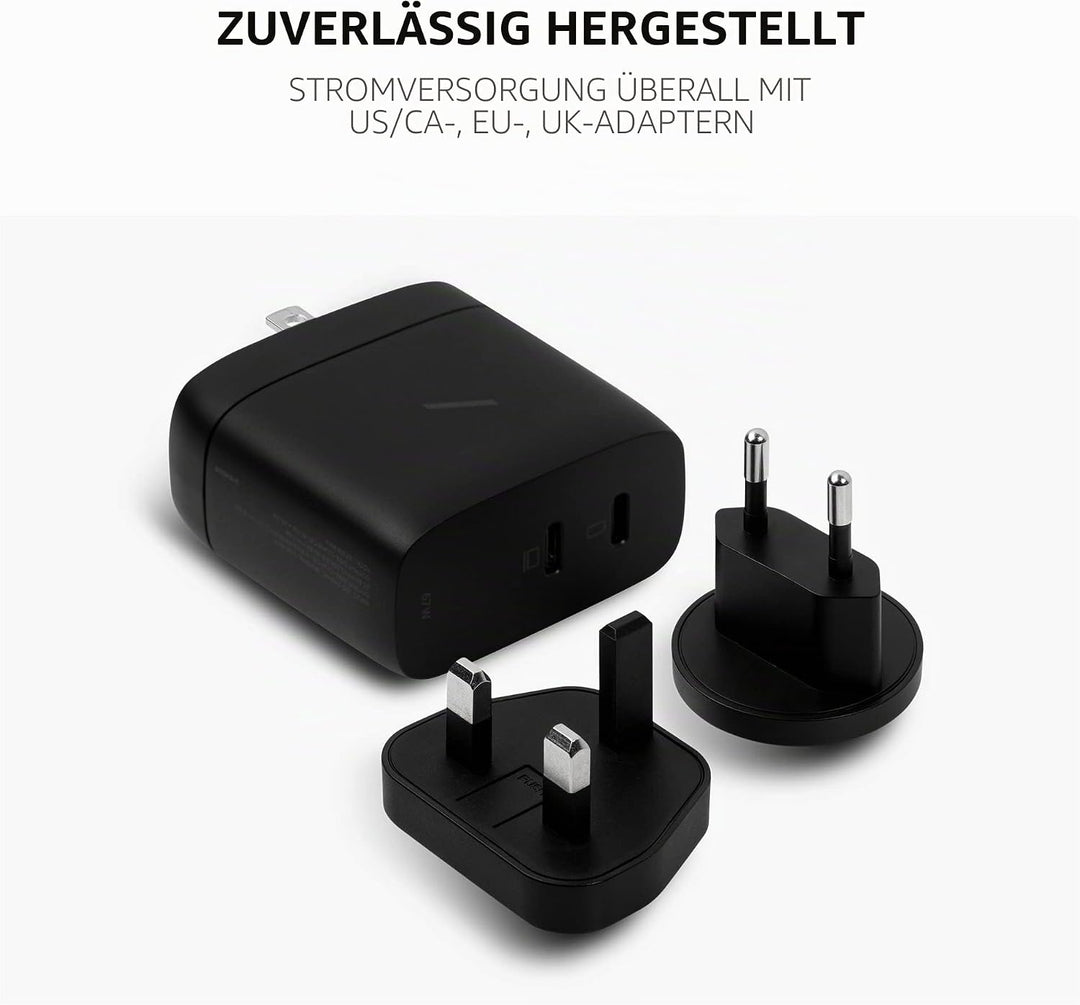 Native Union Schnelles GaN-Ladegerät PD 67W – Ultra-Kompaktes Power Delivery-fähiges USB-C-Ladegerät