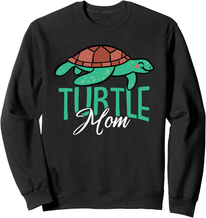 Schildkröte Mama Niedliches Reptil Haustier Tier Mama Mama Sweatshirt