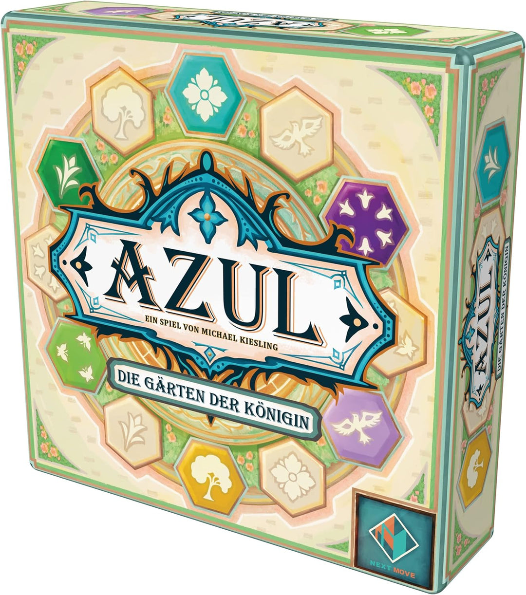 Next Move Games | Azul – Die Gärten der Königin | Familienspiel | 2-4 Spieler | Ab 10+ Jahren | 45-6