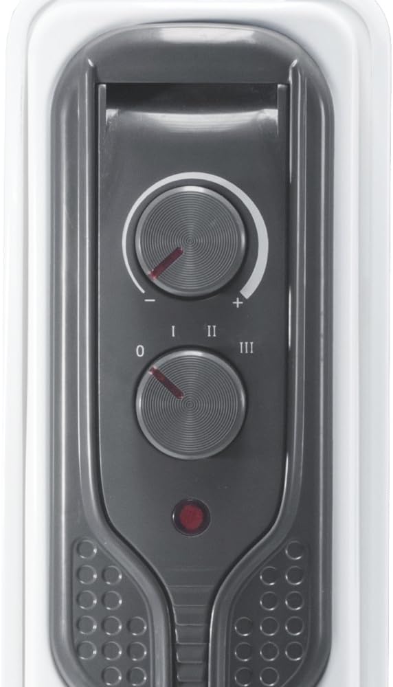 TROTEC Radiator Heizung TRH 20 E – Heizleistung 800 W / 1200 W / 2000 W – Elektro Heizkörper, 9 Ripp