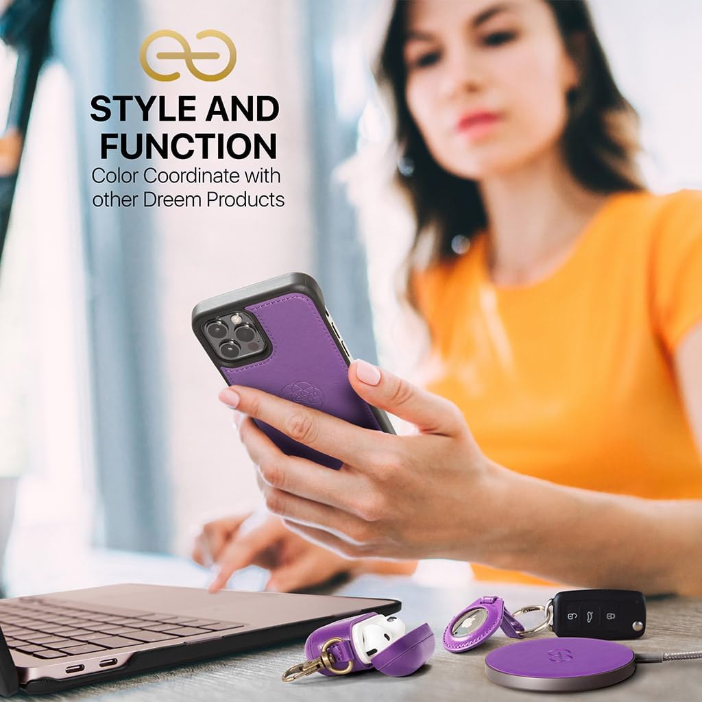 Dreem Fibonacci iPhone 14 Pro Max Brieftaschen-Etui / 2-in-1 stossfestes Etui und abnehmbares Folio