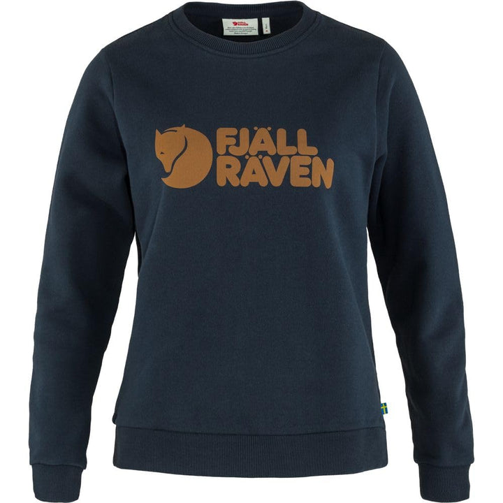 Fjällräven Damen Logo Sweater L Dark Navy, L Dark Navy