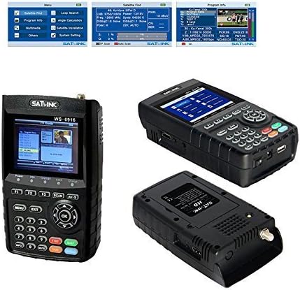 SATLINK WS-6916 HD Digital Satfinder Messgerät DVB-S DVB-S2 / MPEG-2 & MPEG-4 HDMI