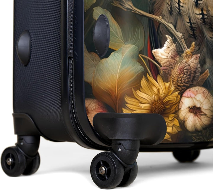 Koffer XL Gross 77x51.5x28 cm Reisekoffer mit Rollen Leicht Trolley grosser Hartschalenkoffer Rollko