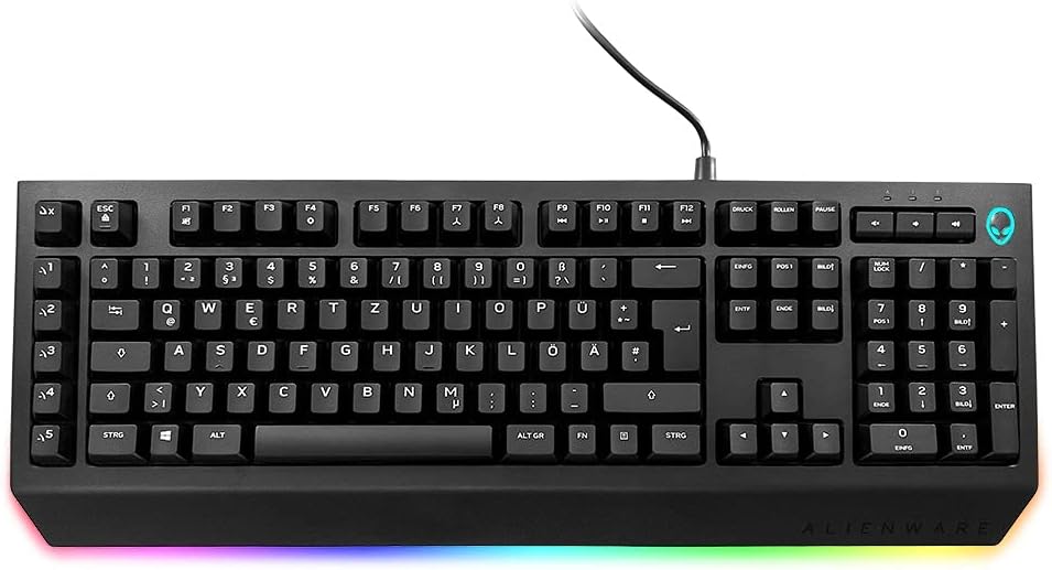Dell 580-AGKZ Alienware AW568 Erweiterte Gaming-Tastatur schwarz