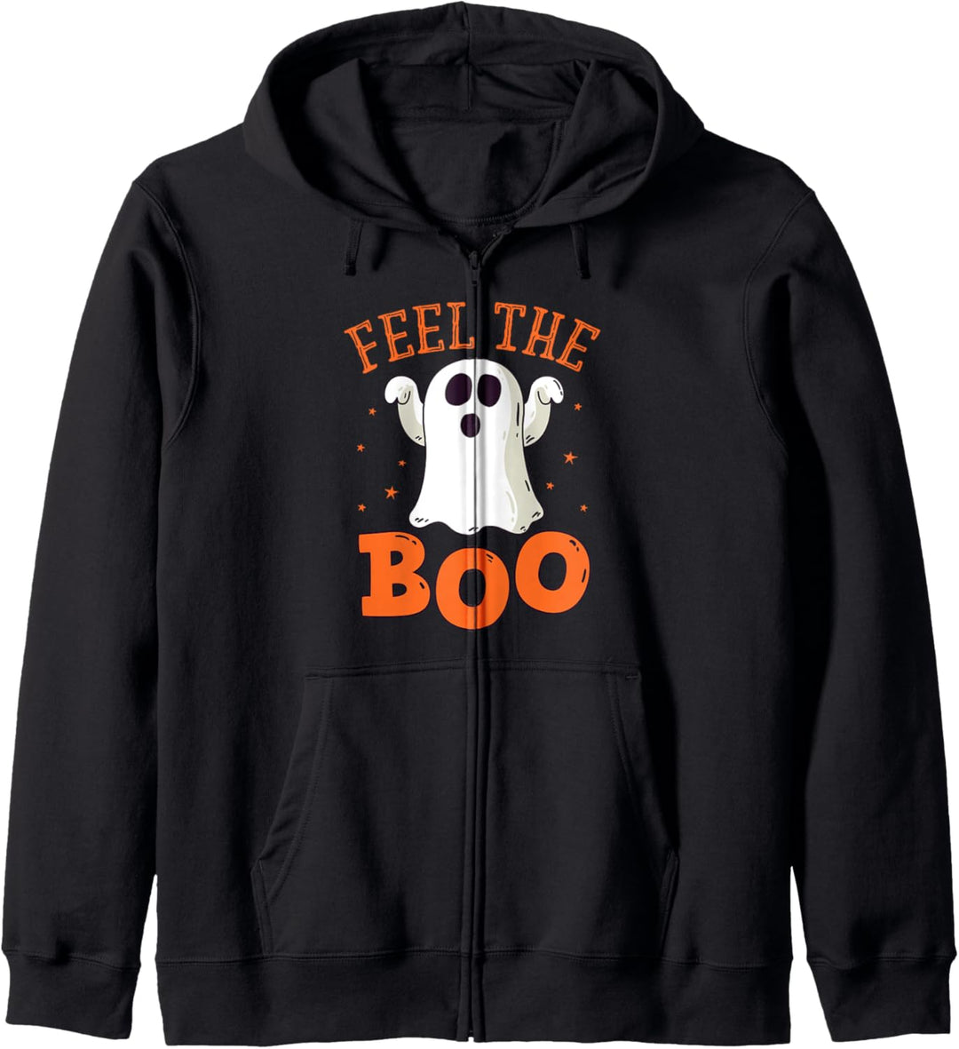 Halloween Feel The Boo Lustiges Ghost Ghoul Kostüm Kapuzenjacke