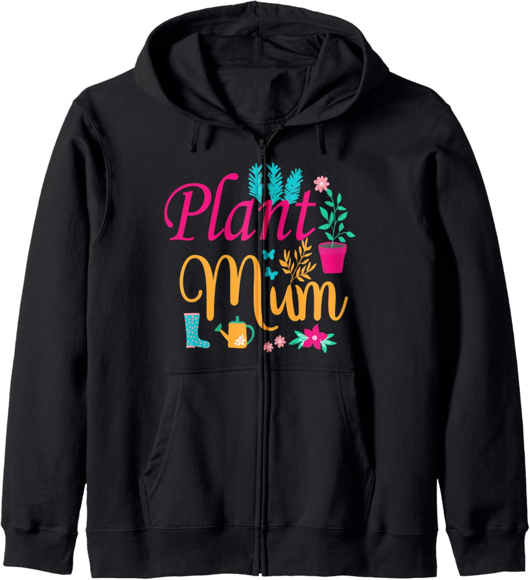Frühlingsblumen, hübsche gelbe und rosa Blume, Gartenpflanze für Mama Kapuzenjacke