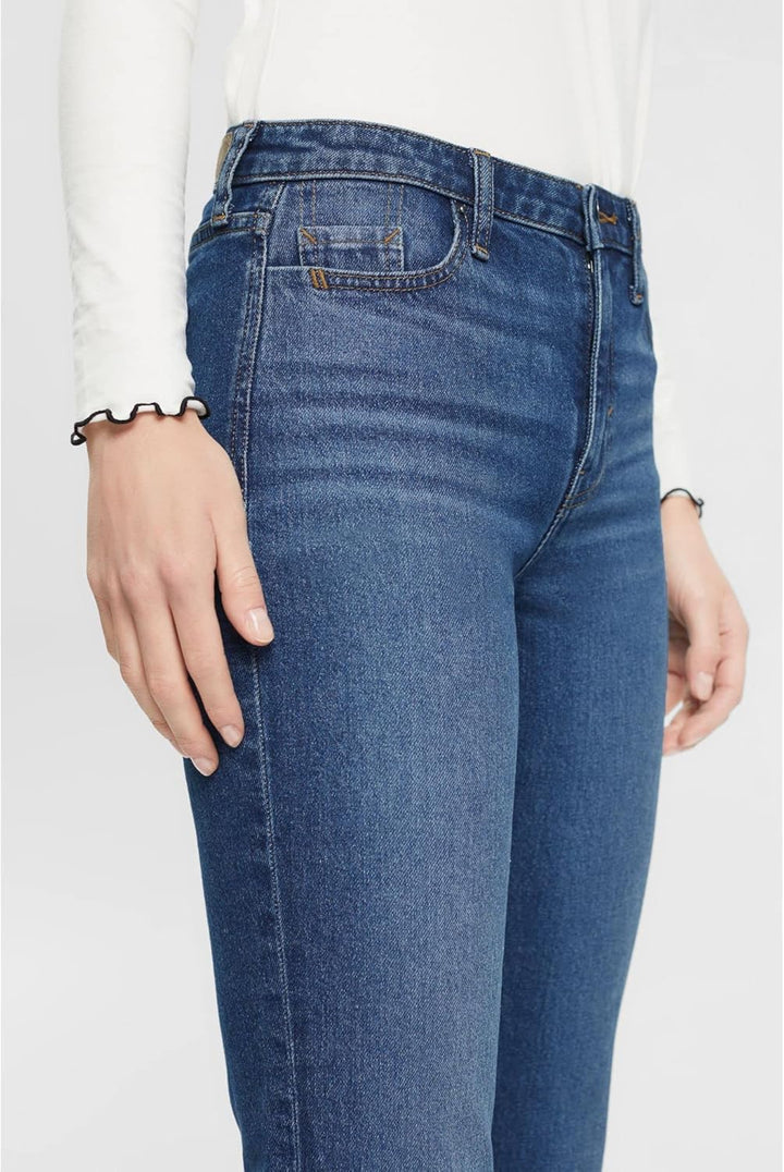 ESPRIT Damen Bootcut Superstretch Jeans 28W / 32L 902/Blue Medium Wash - New, 28W / 32L 902/Blue Med