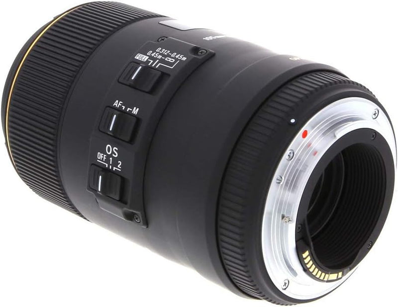 Sigma 105mm F2,8 EX Makro DG OS HSM-Objektiv für Nikon F Objektivbajonett für Nikon Single, für Niko