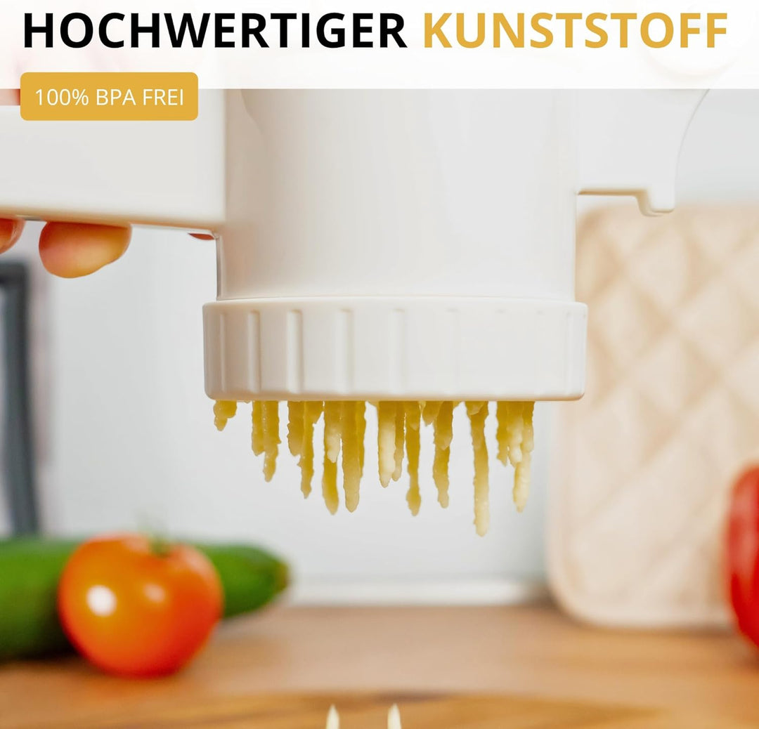 Westmark Spätzle- und Kartoffelpresse 1 Stk. – Vielseitige Teigpresse für Spätzle, Kartoffelpüree un
