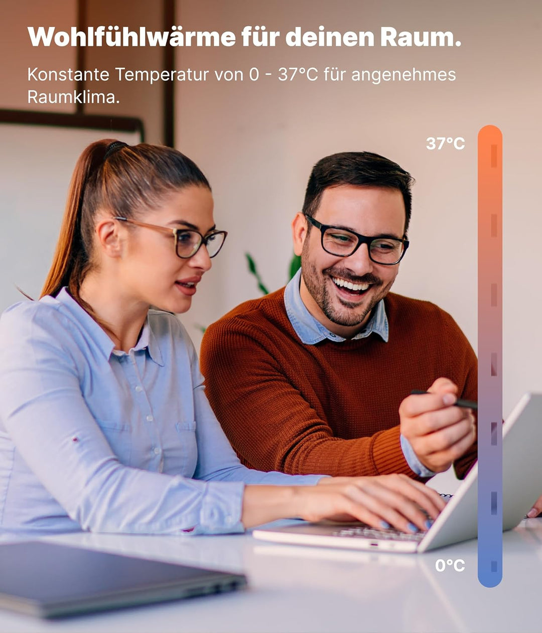 VIESTA® Infrarot Wandheizung mit Thermostat [FERNBEDIENUNG + WIFI STEUERUNG] – Infrarotheizung Kasse