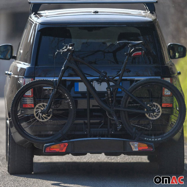 Menabo Fahrradträger Kupplungsträger Fahrrad-heckträger für 2 Fahrräder E-Bikes Universal ALCOR 2, U
