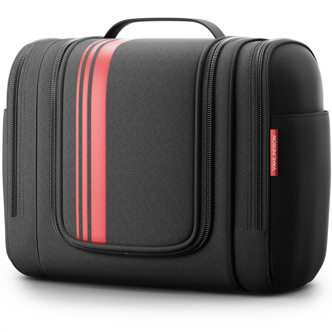 Kulturbeutel XXL [9 Liter Stauraum, Design 2025] - Kulturtasche, Kosmetiktasche Gross zum Aufhängen,