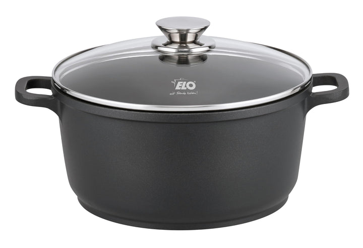 ELO Kochtopf ALUCAST D 24 cm grau Topf Universaltopf Suppentopf Bratentopf