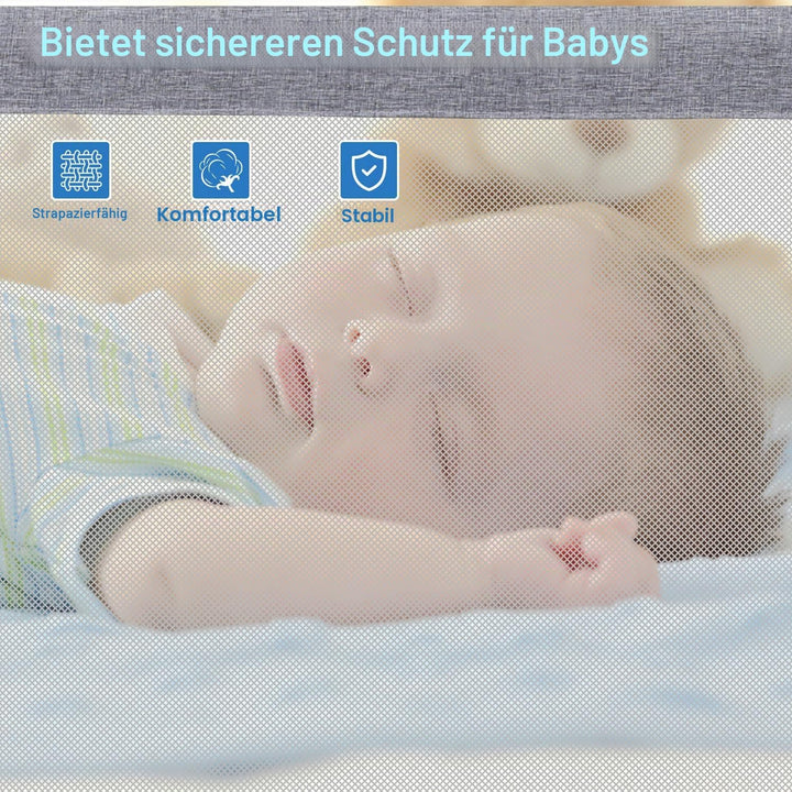 Bettgitter, Kinderbettgitter zum vertikalen Heben, Sicherheitsschutz, Bettgitter zum Schutz vor Stür