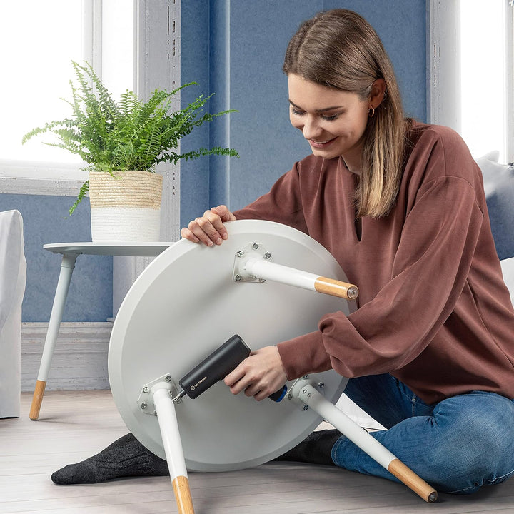 Wiha TCA10182 zai Hause 4V Akkuschrauber Set klein mit 4 Bits und USB C Ladekabel, Mini Akku-Schraub
