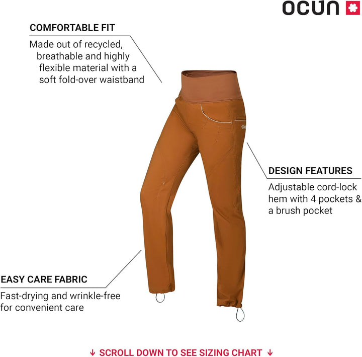 Ocun 02939-1 Damen Jogging XS Caramel Cafe, XS Caramel Cafe