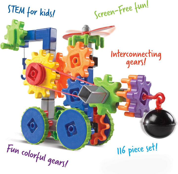 Learning Resources LER9227 Gears! Gears! Gears! Maschinen in