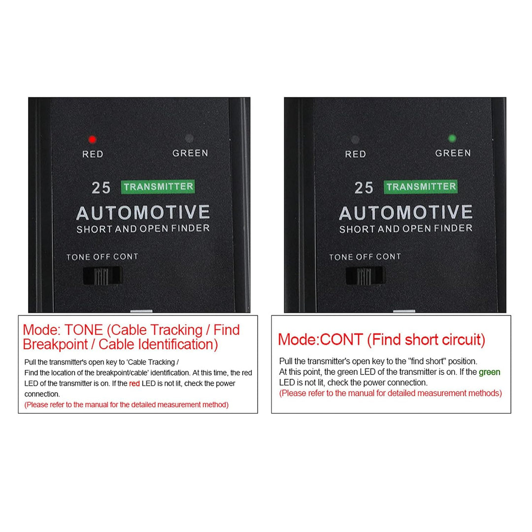 Kurzschluss Detektor-Auto Circuit Checker Open Circuit Finder Kurzschluss Tracer Dy25 Kfz Kurzschlus